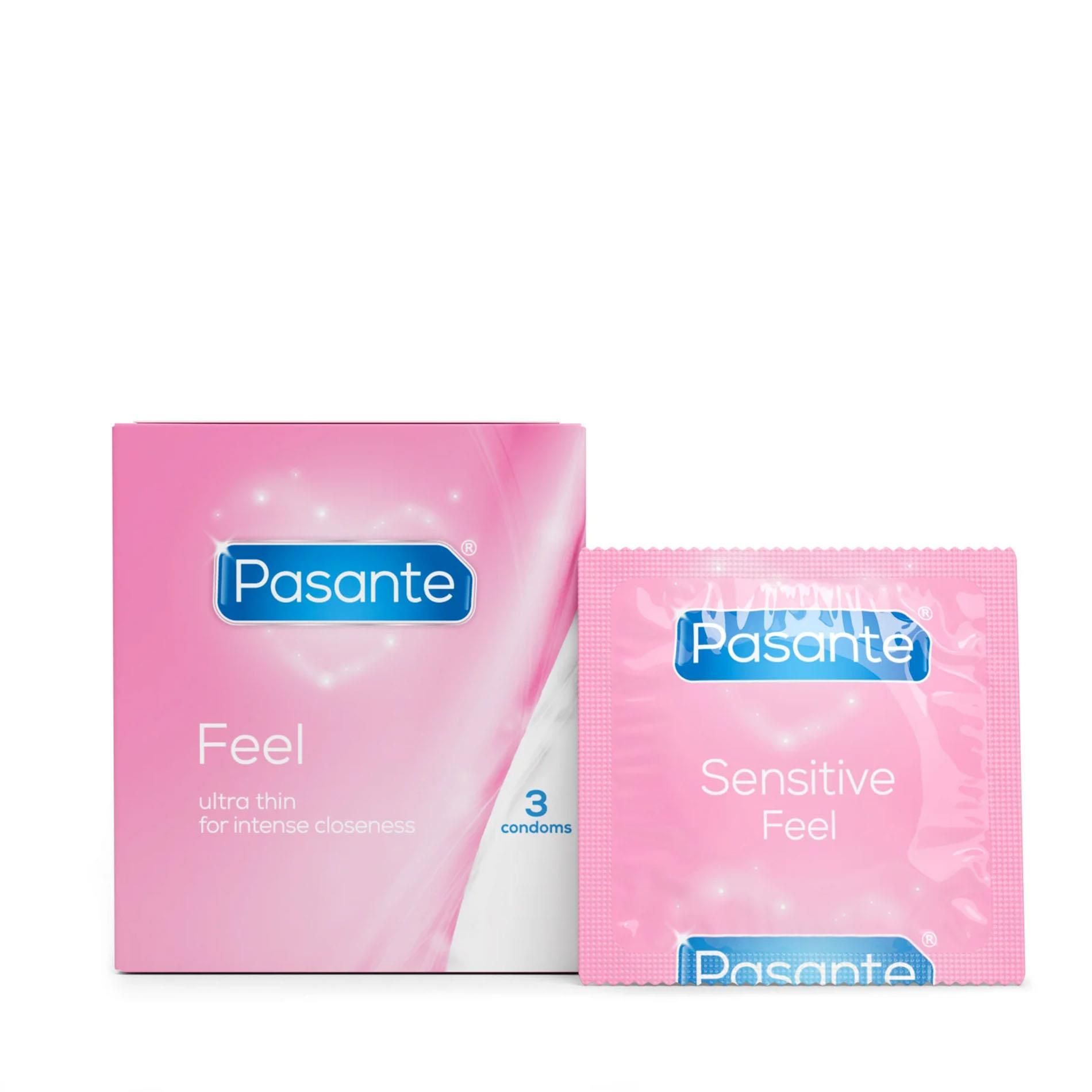 Презервативы Pasante Sensitive Feel, 3 шт