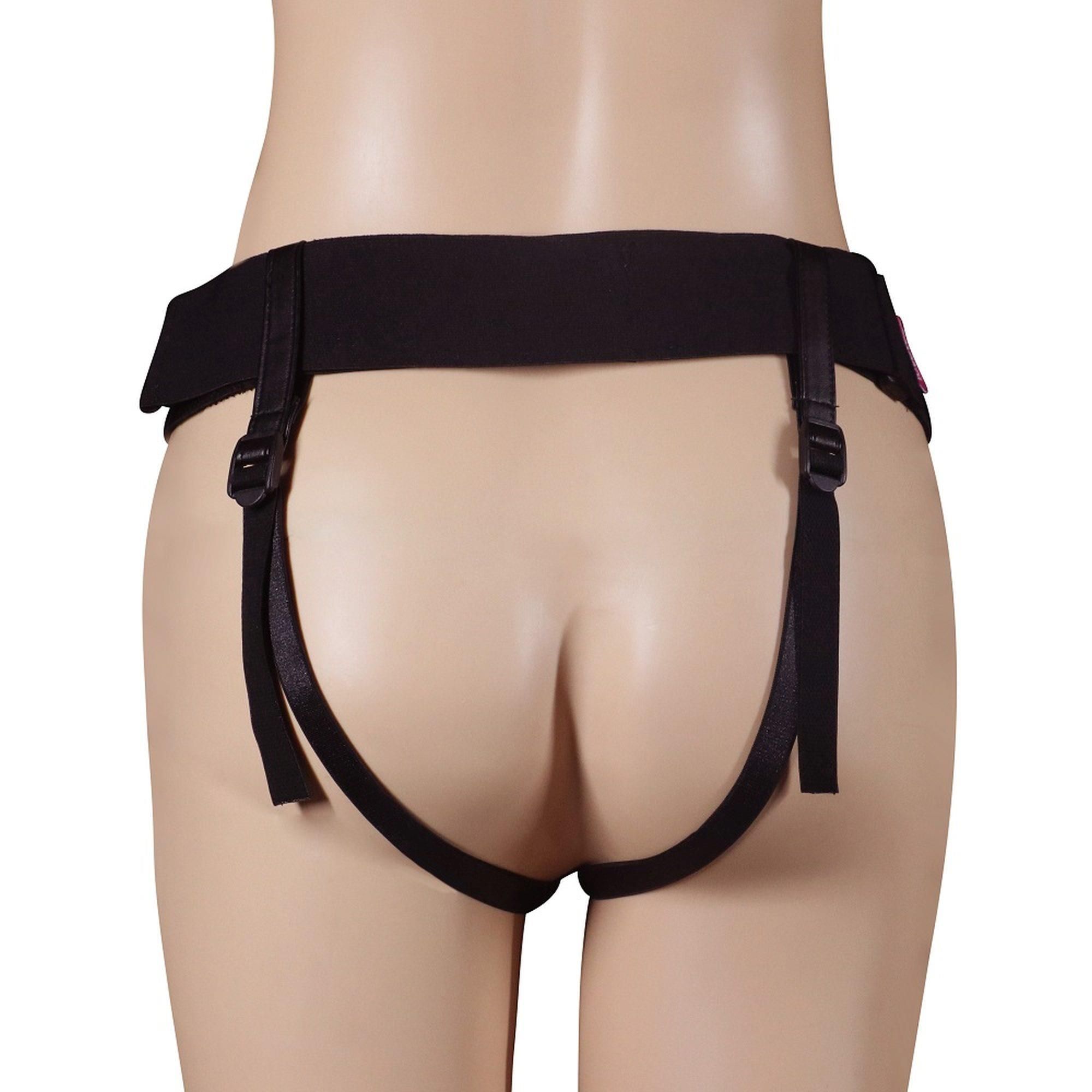 Страпон порожнистий Unisex Hollow Strap-On Rodeo G, 20,3 см (тілесний)