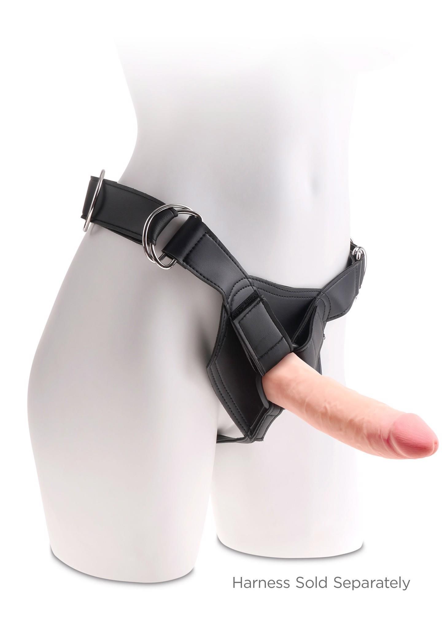 Фаллоимитатор King Cock Plus 7 Triple Density Cock, 21 см (телесный)