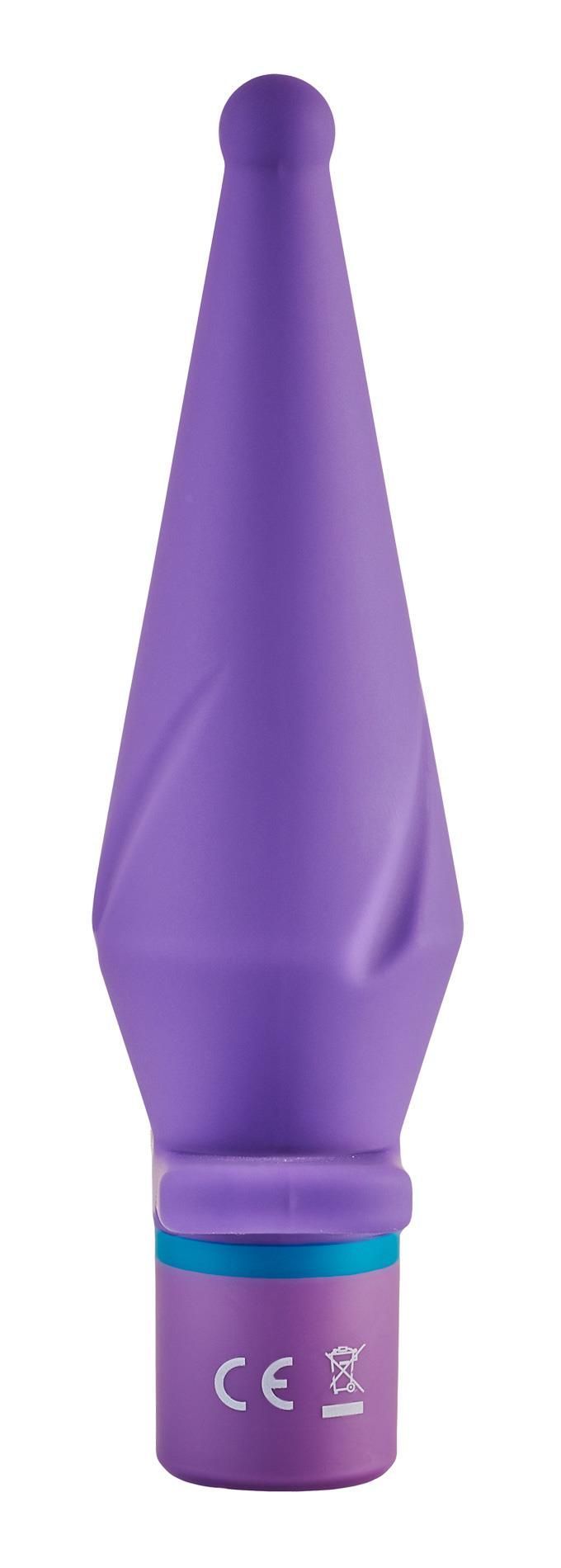 Korek analny Dream Toys Tingling Touch, 13 cm (fioletowy)