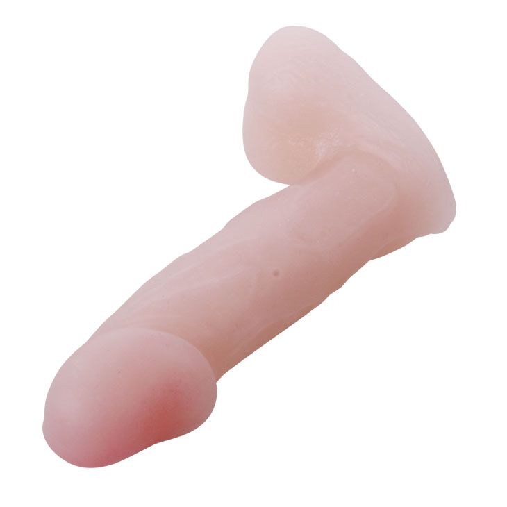Dildo Slick Pleasure Love Clone, 11 cm (w kolorze cielistym)