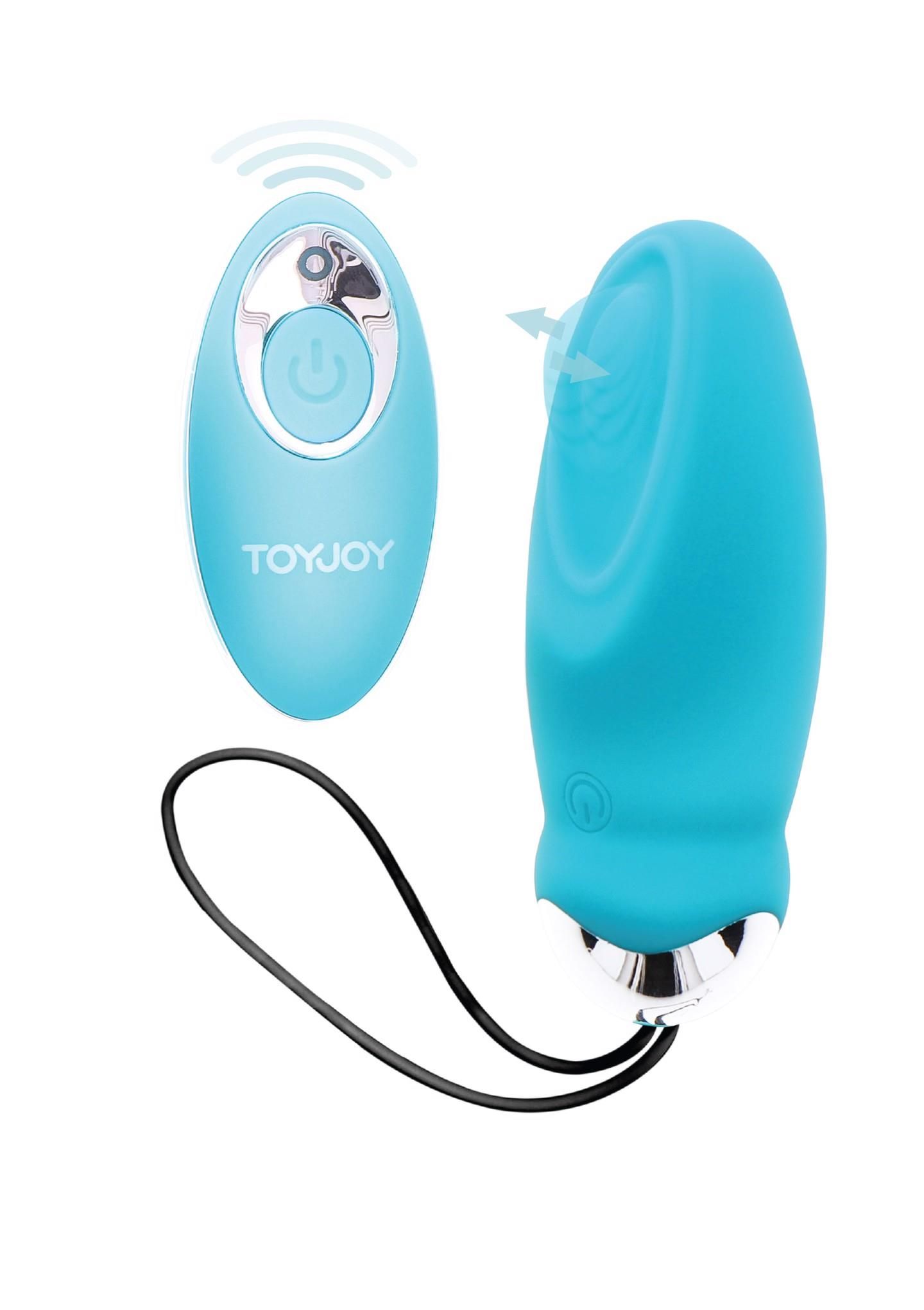 Виброяйцо Toy Joy I'm so Eggcited, 8,9 см (голубой)