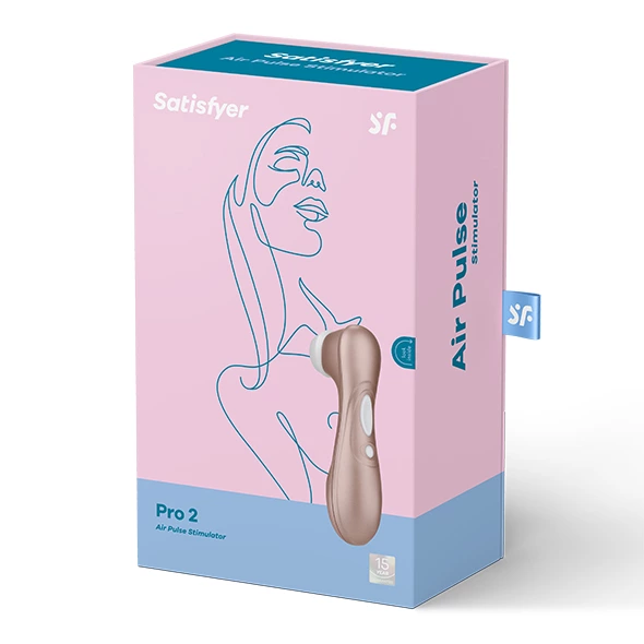 Вакуумный стимулятор клитора с вибрацией Satisfyer Pro 2 Next Generation (золотой)