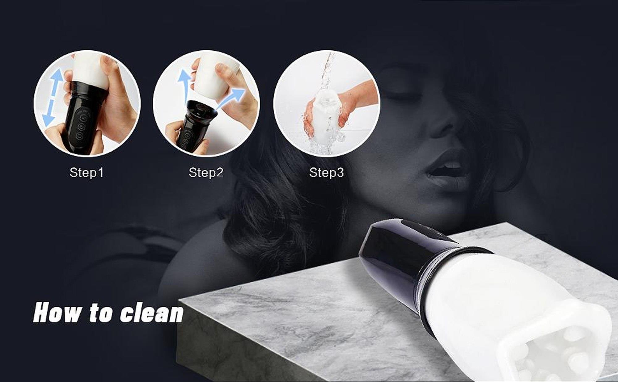 Мастурбатор B - Series Cute Head Rotating Stimulating Masturbator