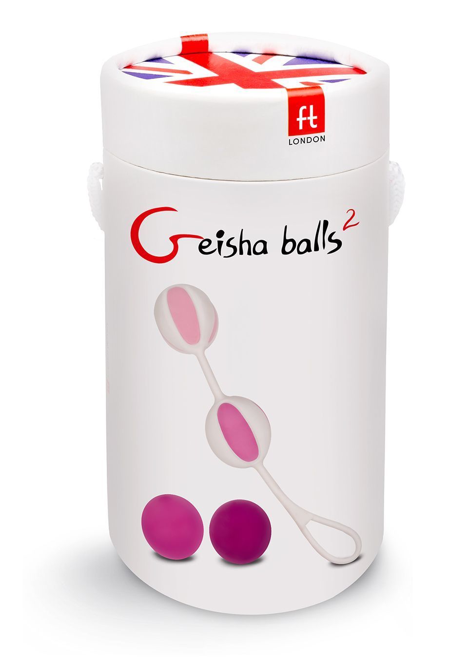 Шарики Гейши Gvibe Geisha Balls 2, 17 см (розовый)