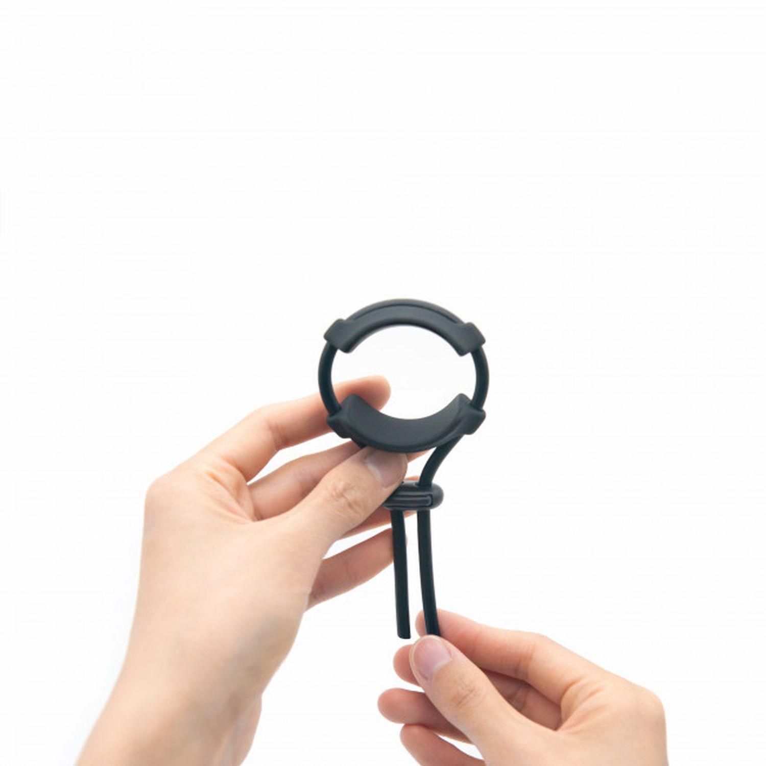 Регулируемое эрекционное кольцо Dorcel Fit Ring, 13 см (черный)