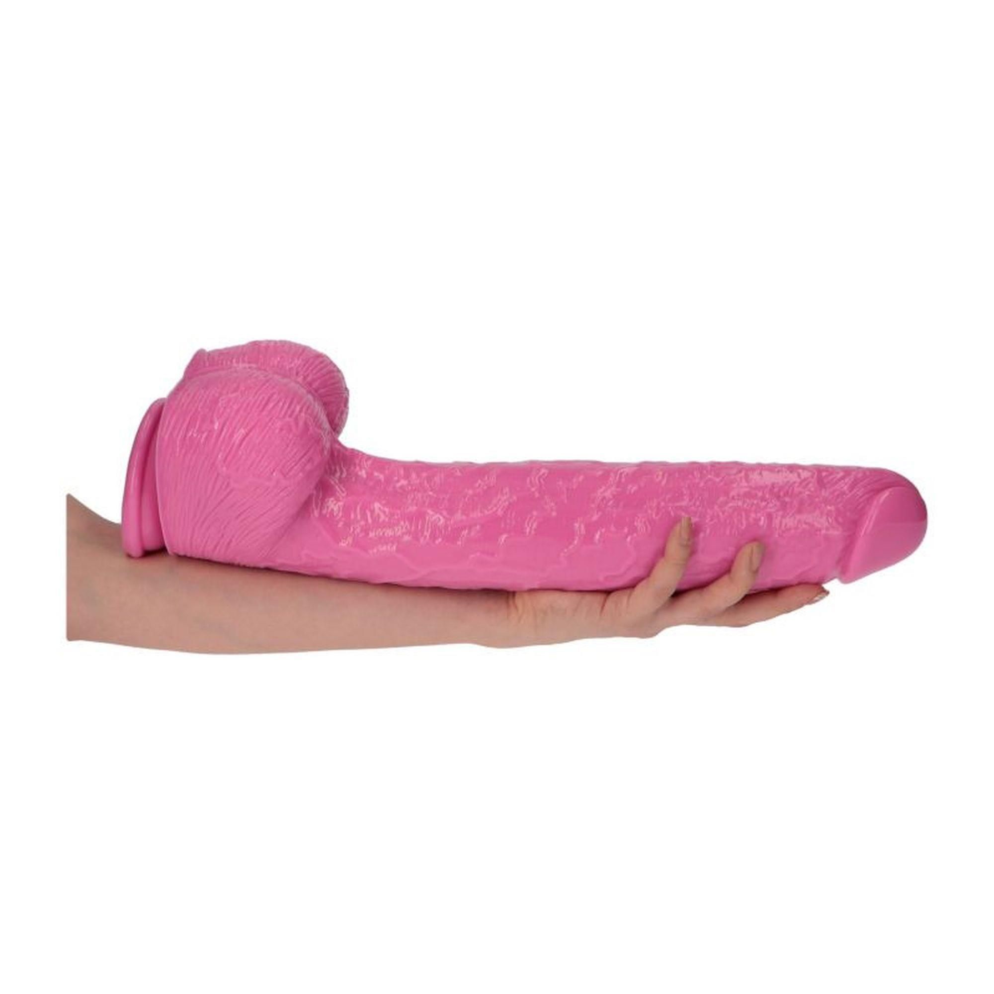 Фалоімітатор Toyz4lovers Italian Cock 15.5'', 40 см (рожевий)