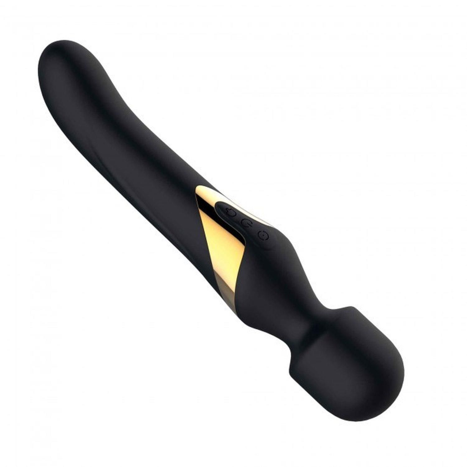 Вібромасажер Dorcel Dual Orgasms, 24 см (чорний)