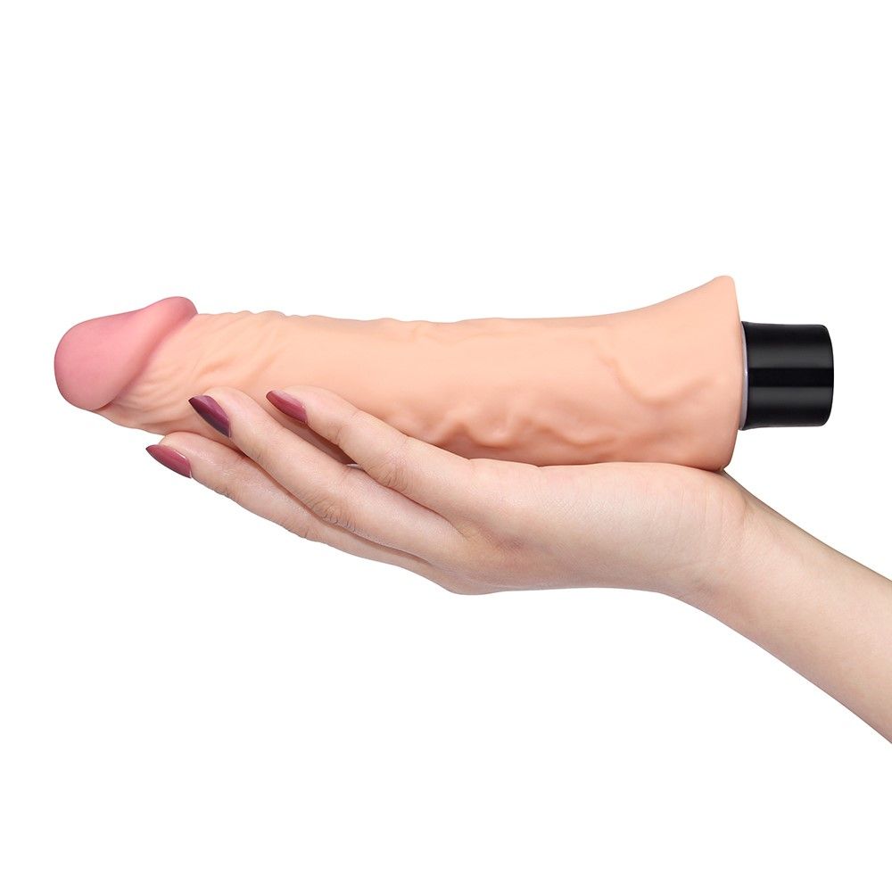 Вібратор Lovetoy Real Softee 8.3", 21.8 см (тілесний)