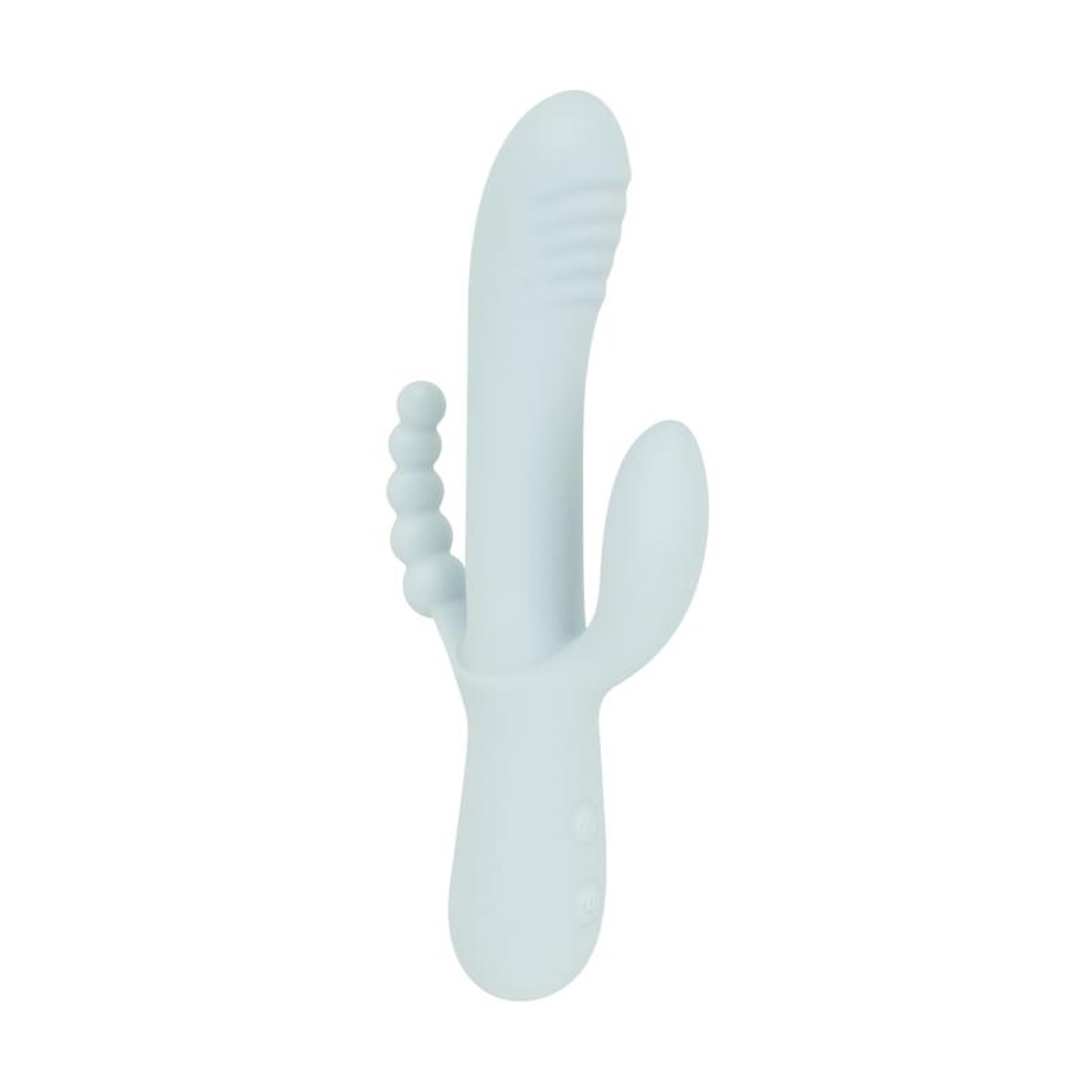 Вибратор Fleshlight Good Vibes Only Sage, 22.2 см (голубой)