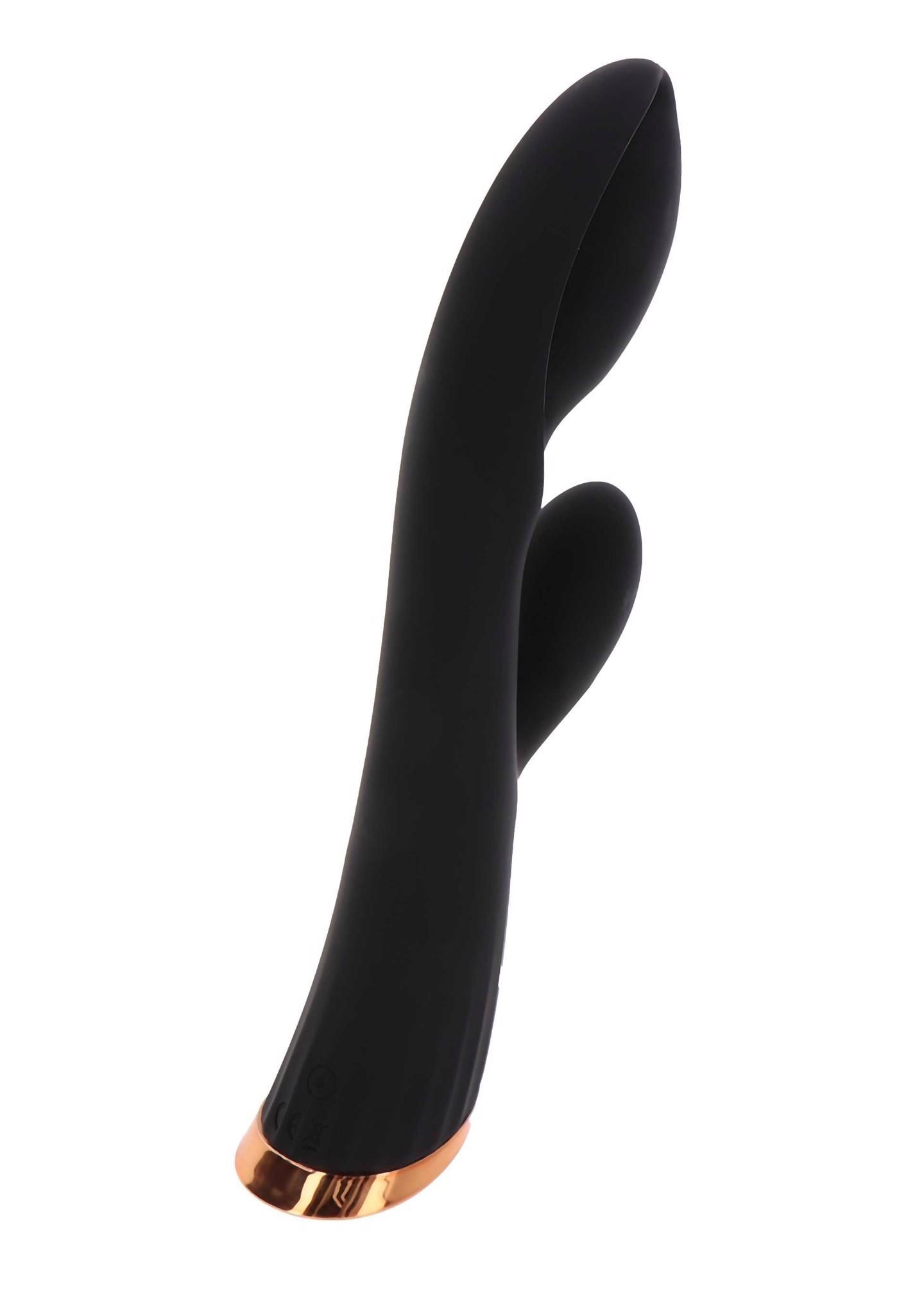 Вибратор-кролик ToyJoy Ivy Cassia Xtra Intense, 20,5 см (черный)