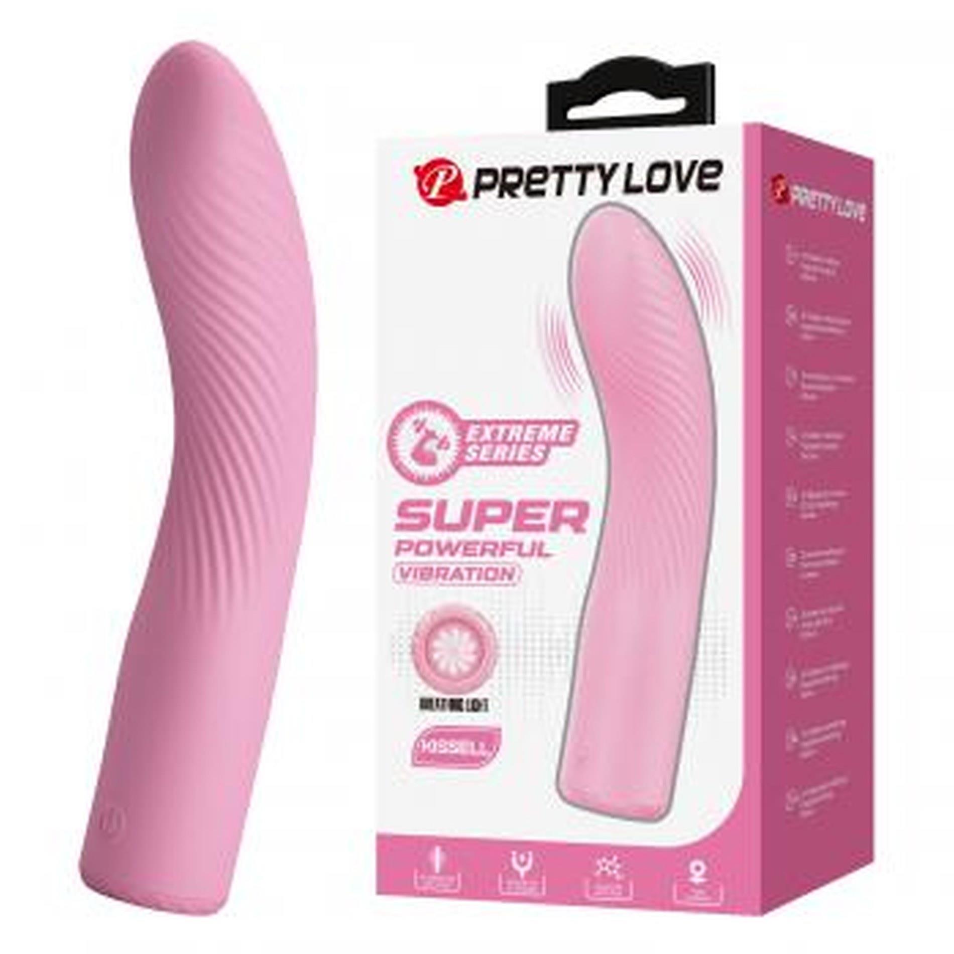 Вибратор Pretty Love Kissell, 16 см (розовый)