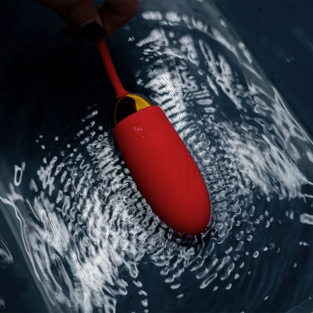 Wibrujące jajko Svakom Ella Neo, 21,5 cm (czerwone)