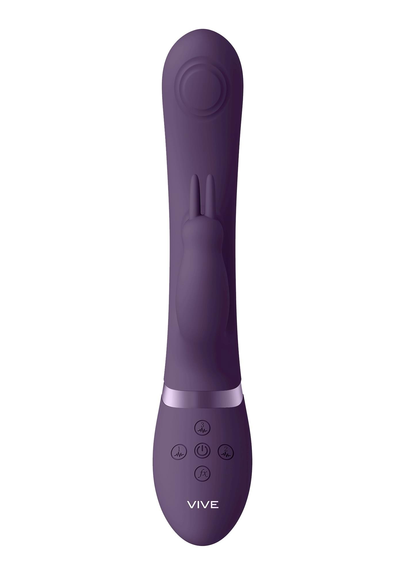 Вибратор-кролик Vive May G-Spot, 22 см (фиолетовый)