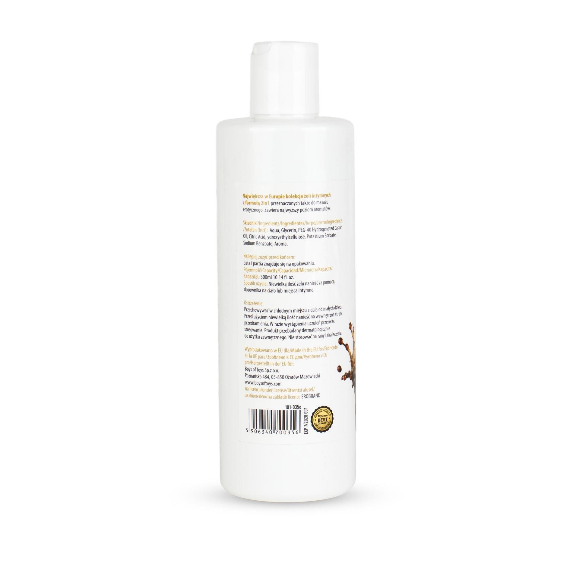 Lubrykant MyLove Aroma Series Intim&Massage 2in1 Cola, 300 ml