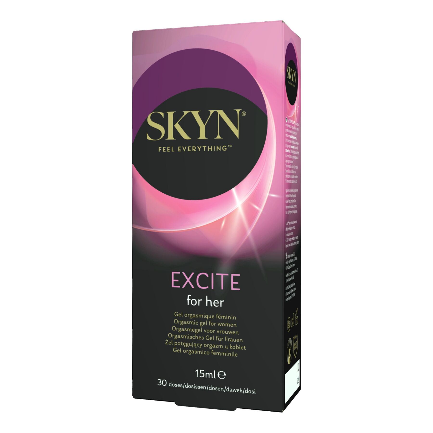 Возбуждающий гель для женщин SKYN Excite for her, 15 мл