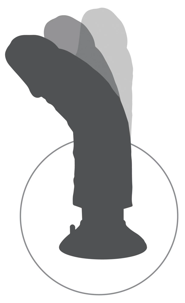 Вибратор King Cock Vibrating Cock 8 Inch, 20.3 см (телесный)