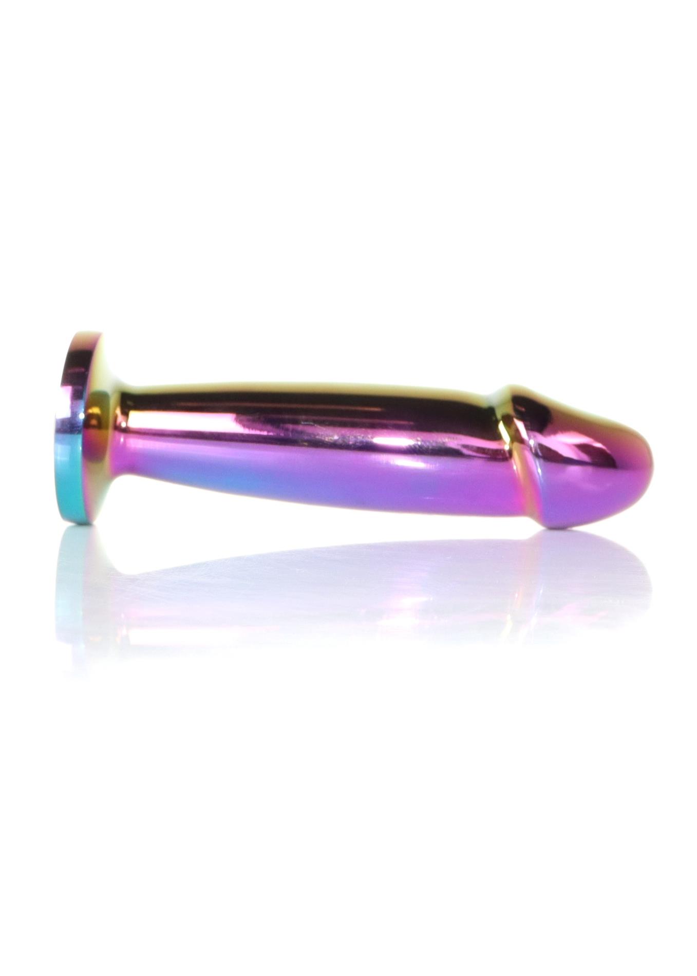 Анальна пробка з кристалом B - Series HeavyFun Plug-Jewellery, 12 см (прозорий)