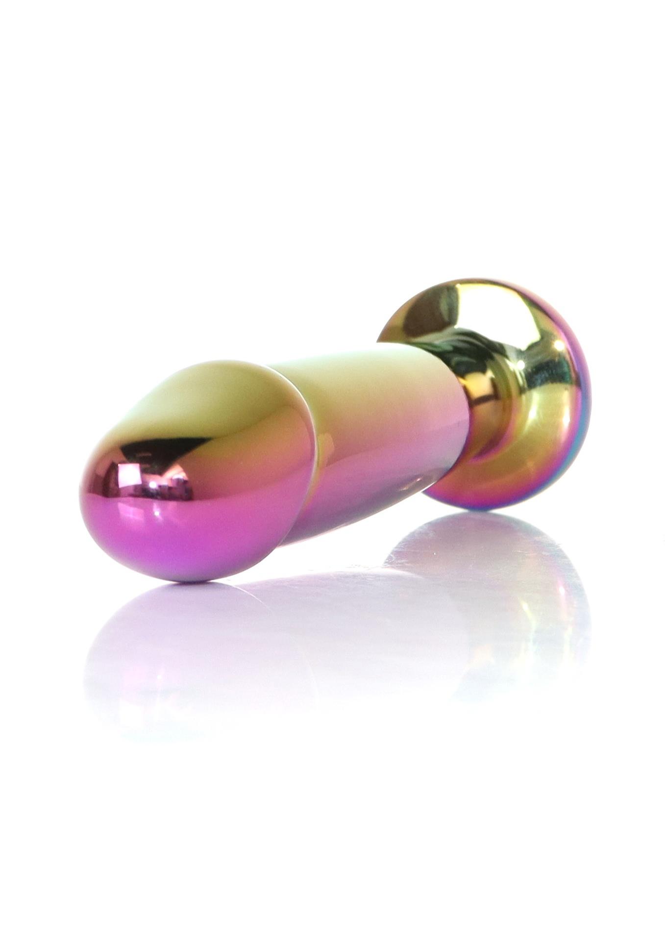 Анальна пробка з кристалом B - Series HeavyFun Plug-Jewellery, 12 см (прозорий)