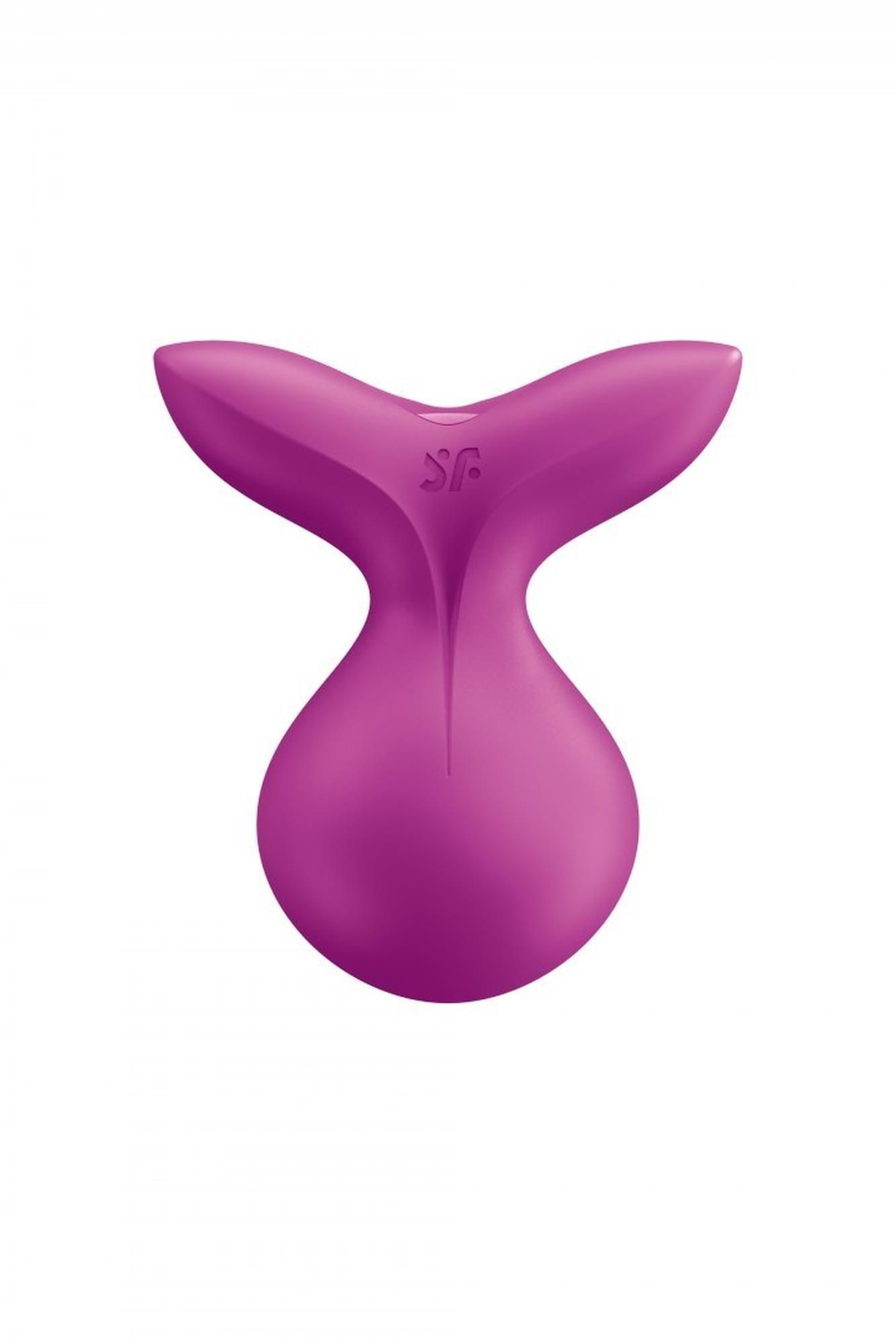 Masażer łechtaczki Satisfyer Viva la Vulva 3, 8,5 cm (fioletowy)