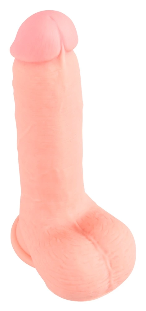 Фаллоимитатор Medical Silicone Dildo, 20 см (телесный)