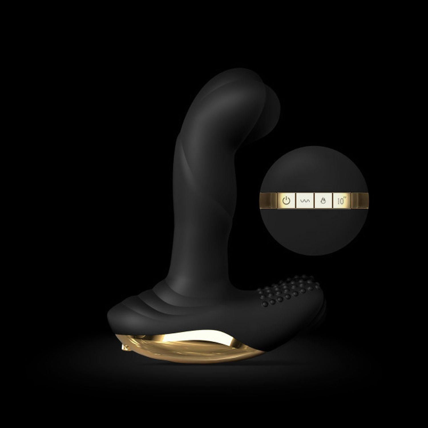 Массажер простаты Dorcel P-Finger, 13,5 см (черный)