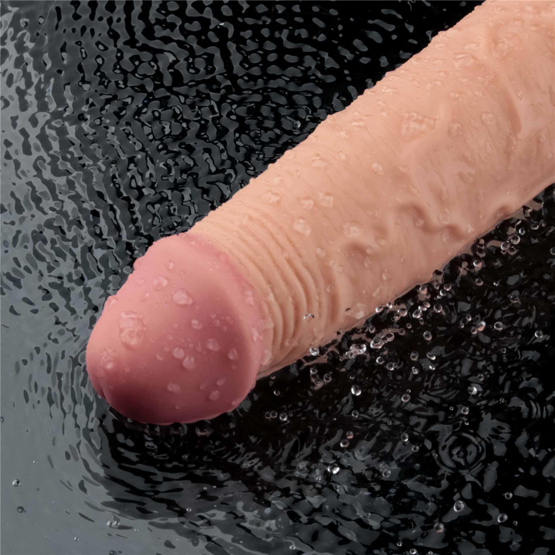 Вибратор Lovetoy Real Softee 9.5", 24 см (телесный)
