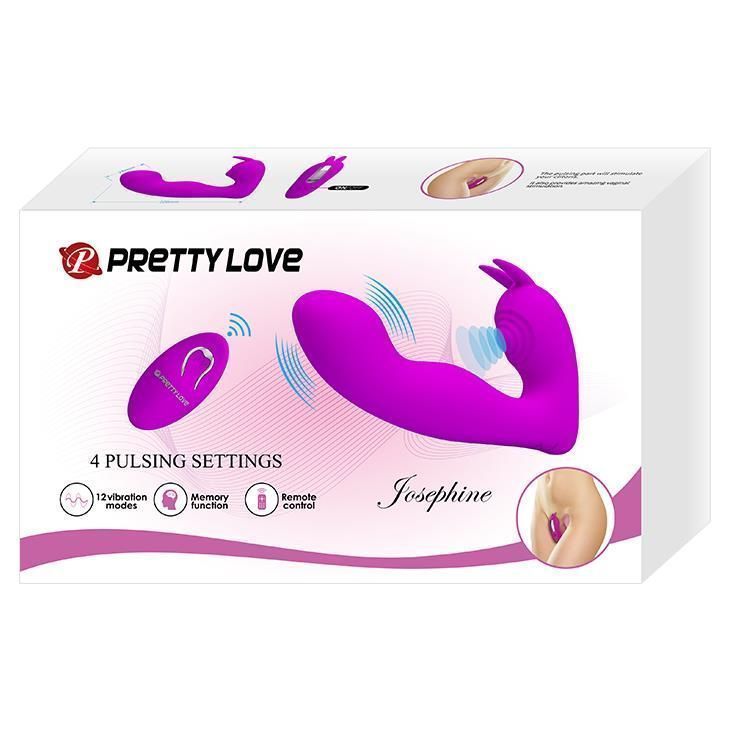 Вибратор Pretty Love Josephine G-spot, 10.9 см (фиолетовый)