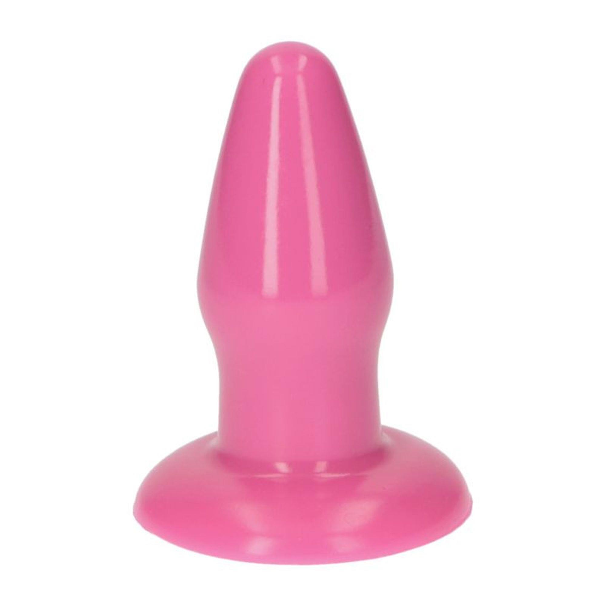 Korek analny Toyz4lovers Milo, 9,5 cm (różowy)