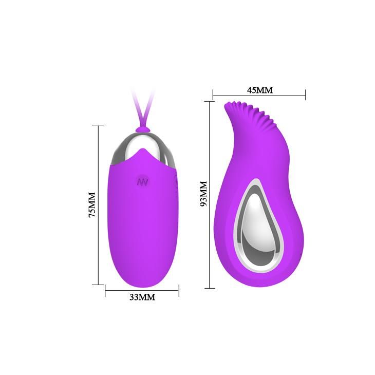 Wibrator Pretty Love Eden, 9.3 cm (fioletowy)