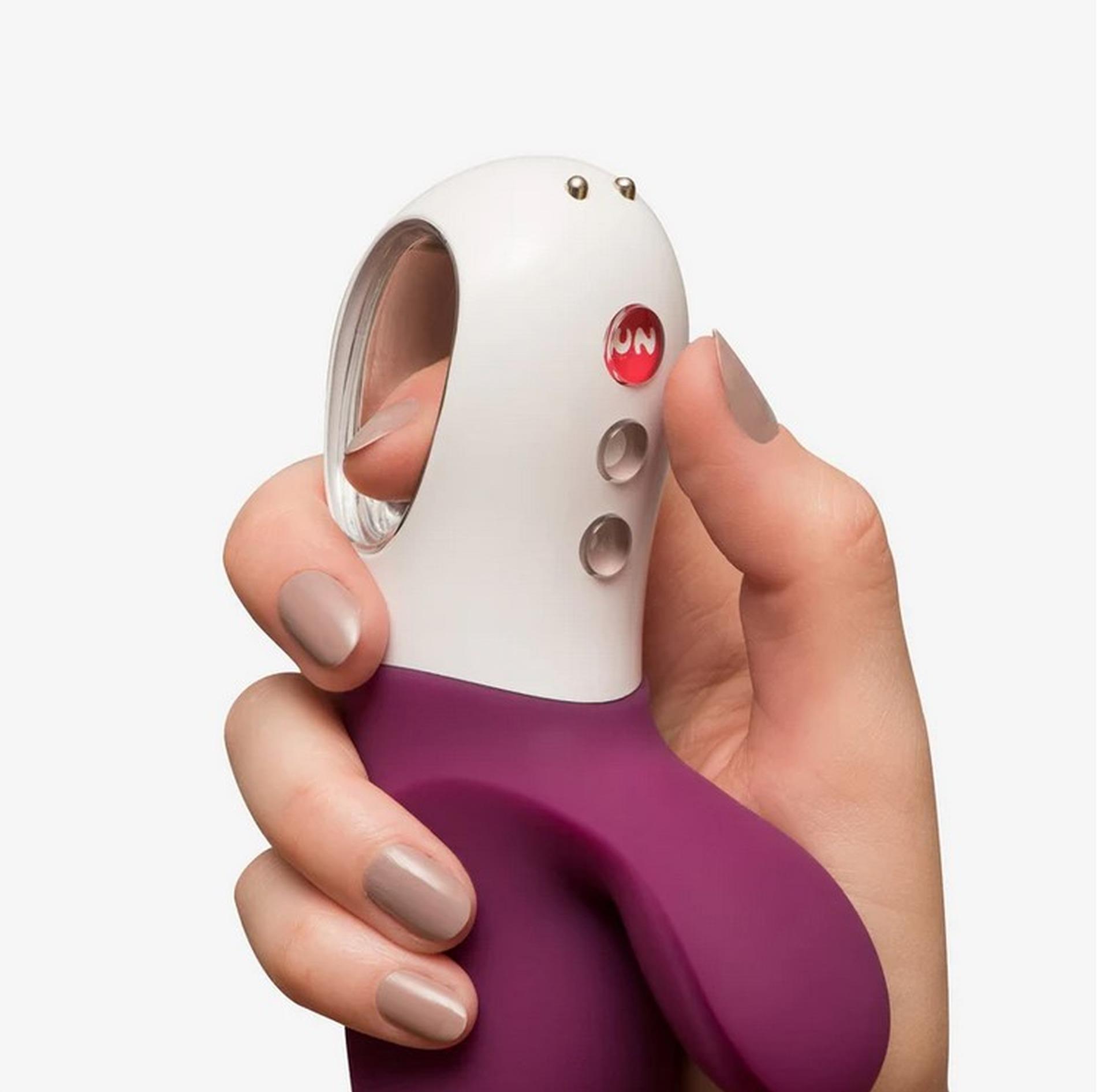 Wibrator Fun Factory Miss Bi, 17 cm (bordowy)