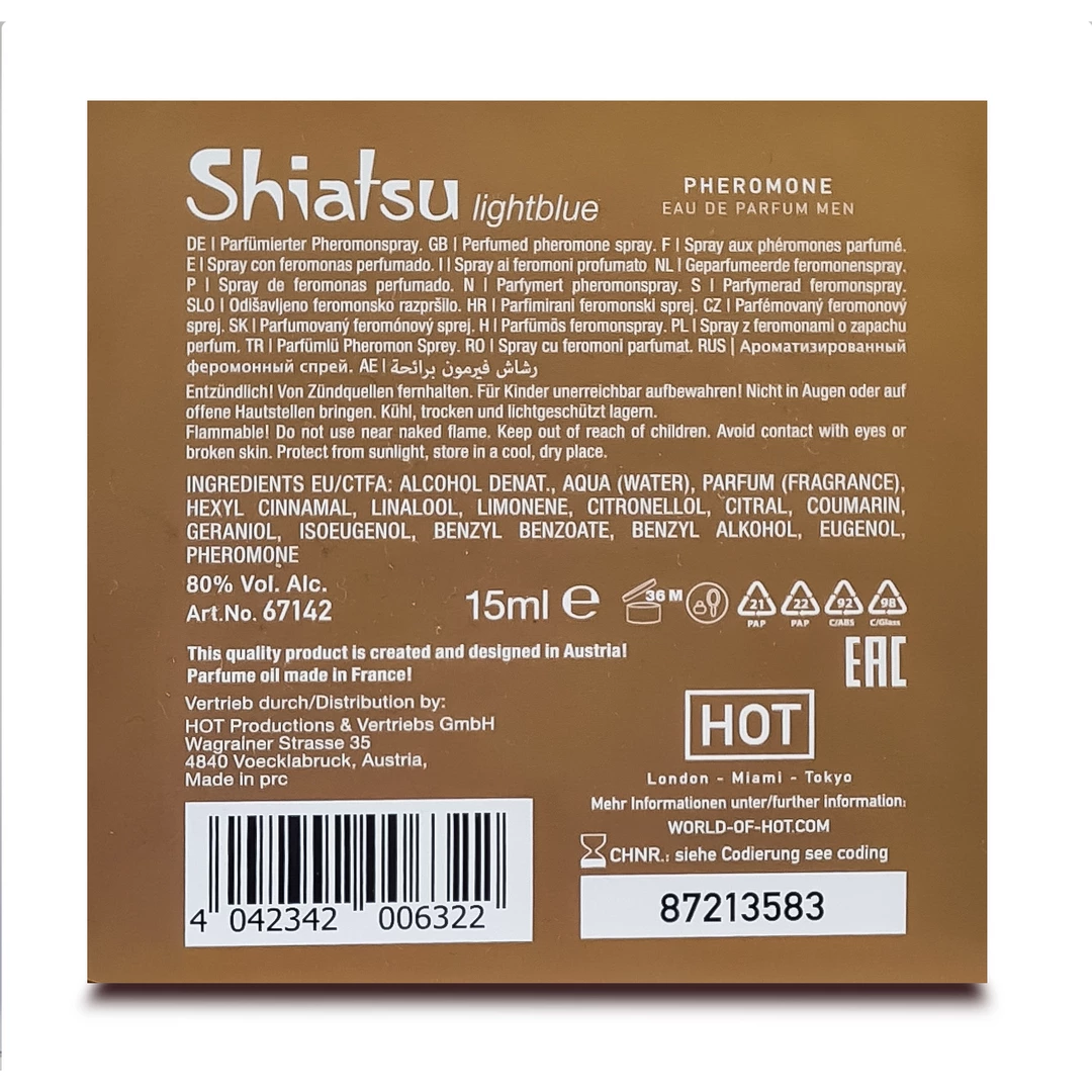 Духи для женщин с феромонами Shiatsu Pheromone Fragrance Women Pink, 15 мл