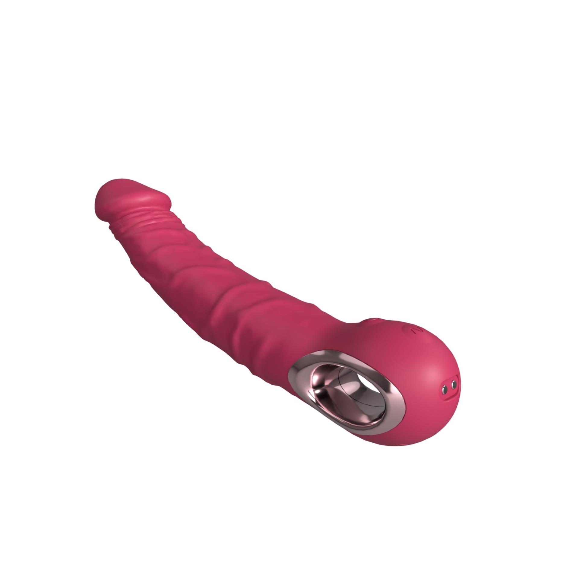 Вибратор B-Series Cute Realistic, 22.1 см (розовый)