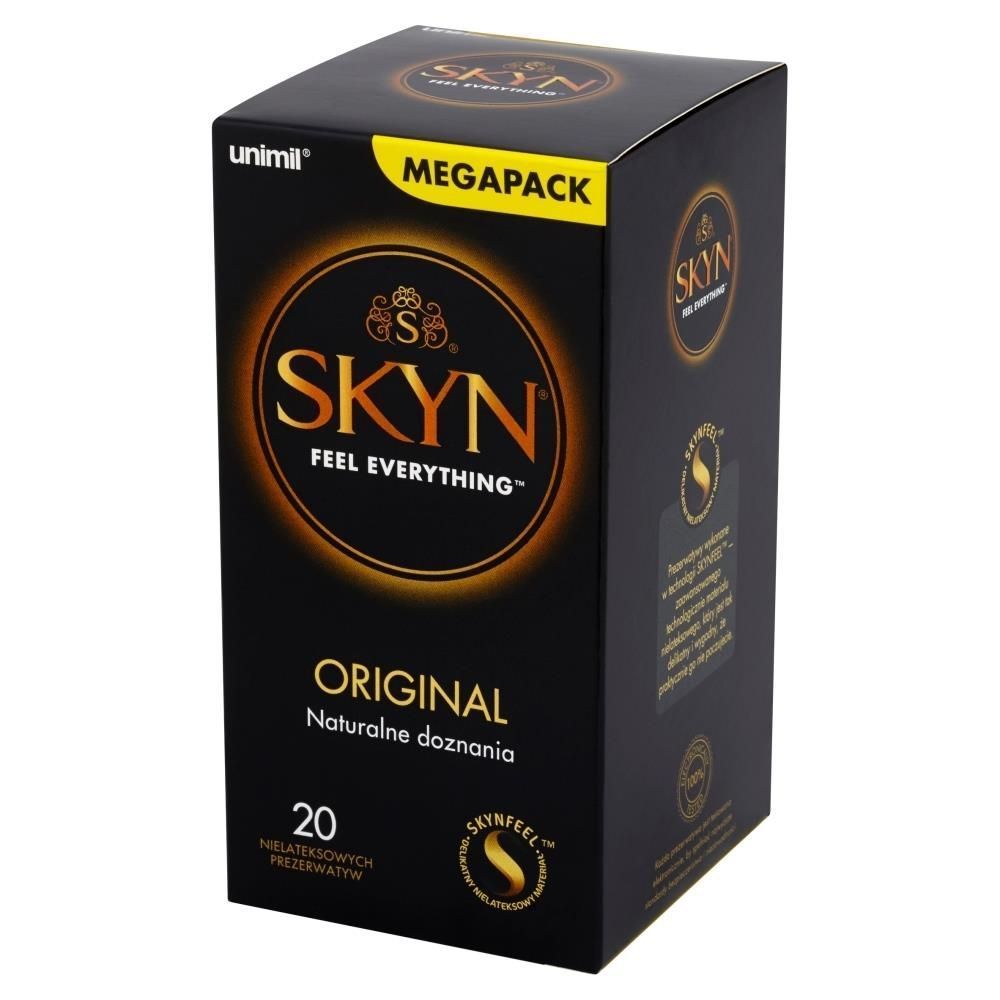 Презервативы Unimil Skyn Original безлатексные, 20 шт