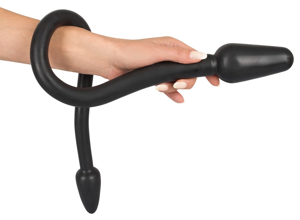 Двухсторонний фаллоимитатор Rebel Double Plug, 76.5 см (черный)