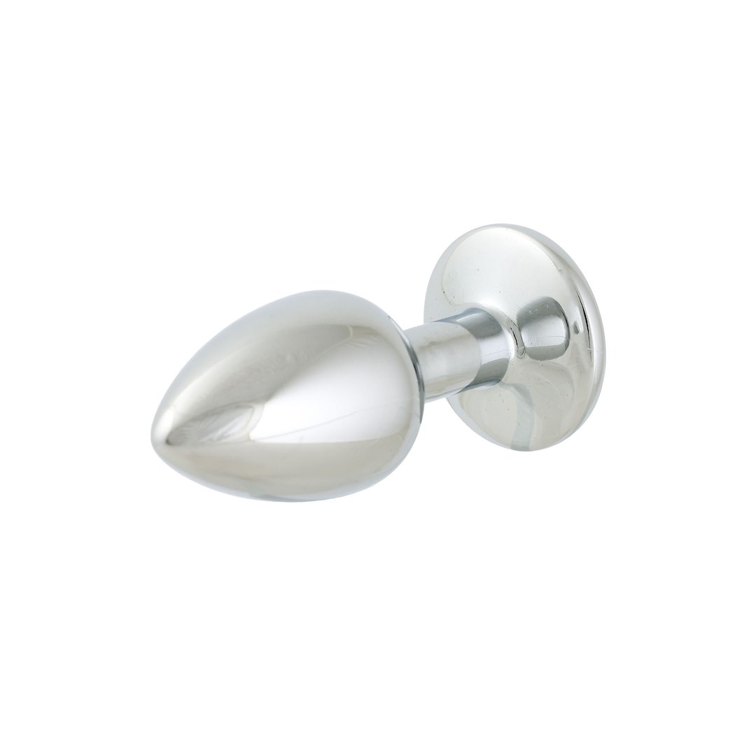 Korek Analny z kryształem Simply Pleasure S, 7 cm (czerwony)