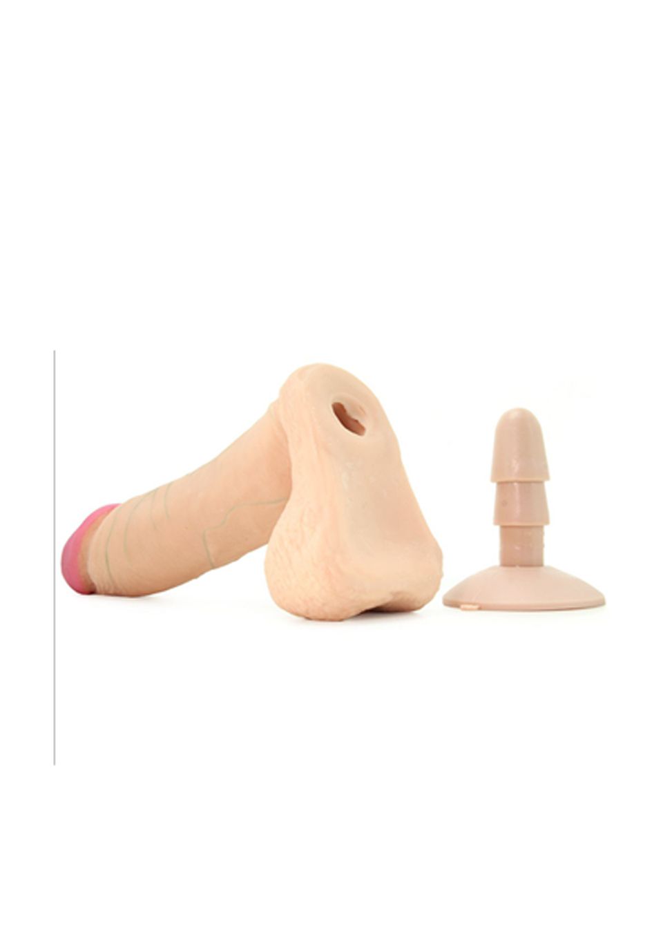 Фаллоимитатор Doc Johnson The Realistic Cock, 20,5 см (телесный)