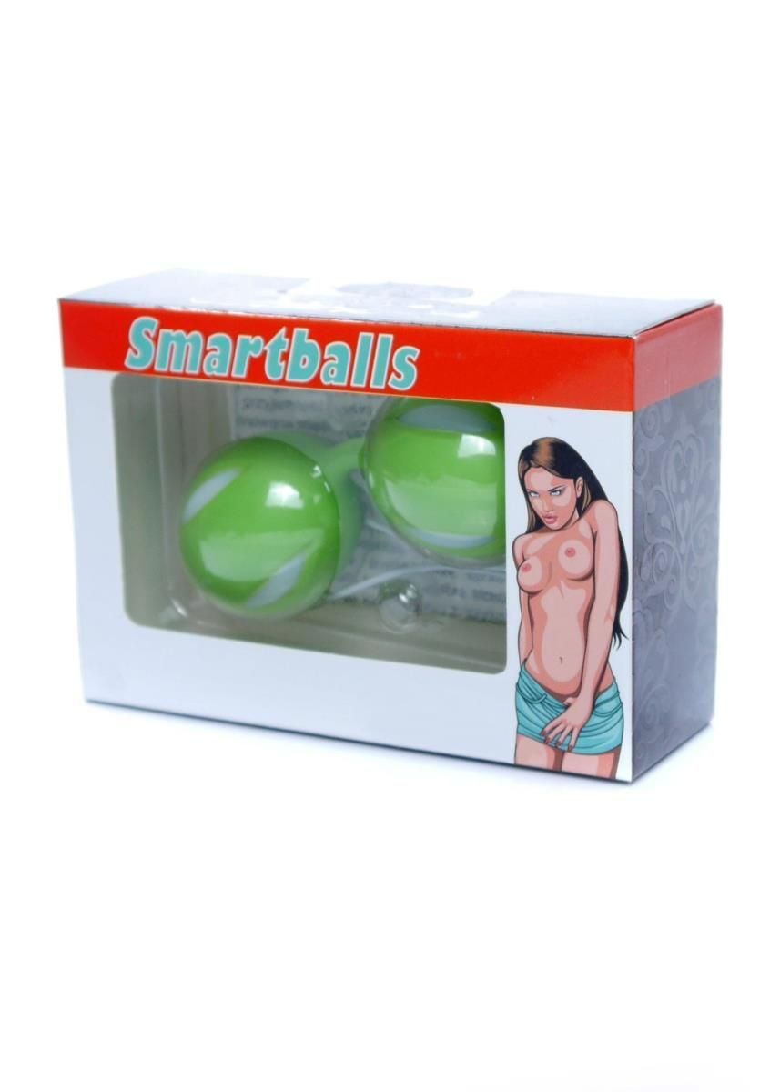 Вагинальные шарики Boss Series Smartballs, 19 см (зеленый)