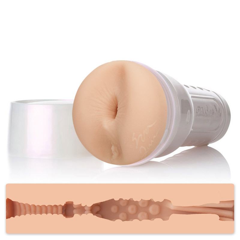 Реалистичный мастурбатор Fleshlight Eva Lovia Spice (телесный)