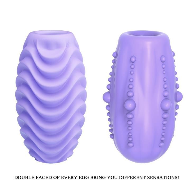 Мастурбатор яйце Pretty Love Double-Sided Egg (фіолетовий)