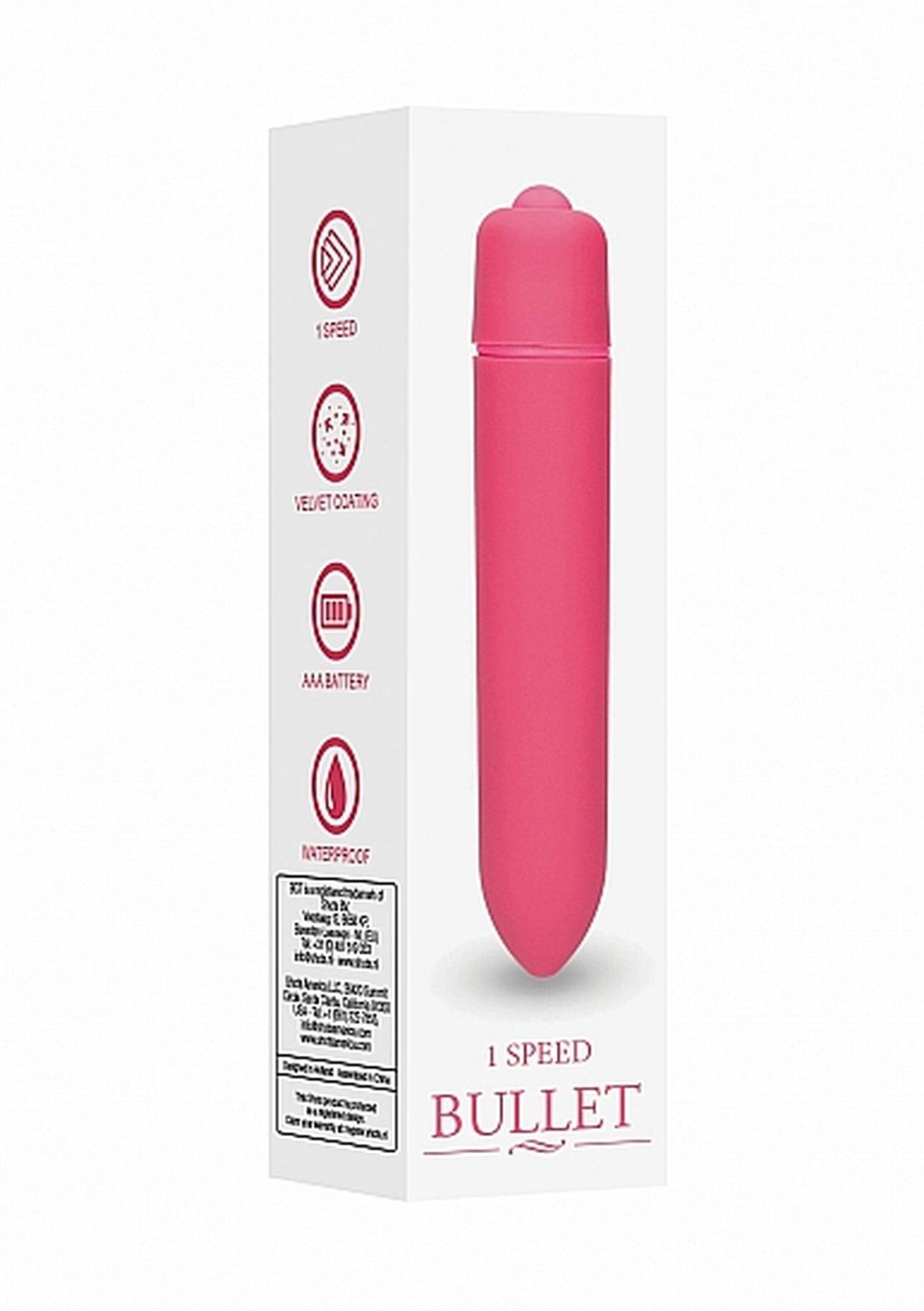 Вибратор для клитора Be Good Tonight 1 Speed Bullet, 9.3 см (розовый)