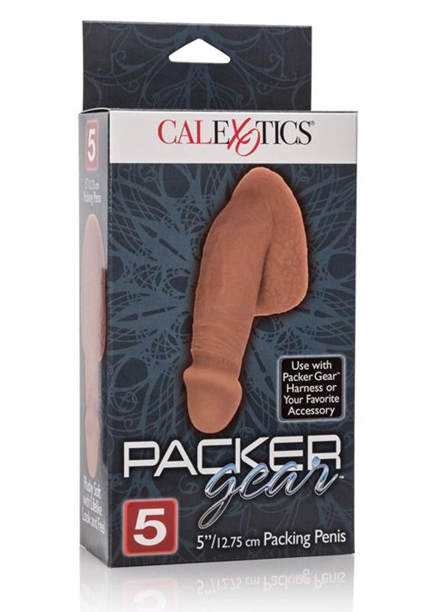 Фаллоимитатор Packer Gear Packing Penis 5, 14.5 см (коричневый)