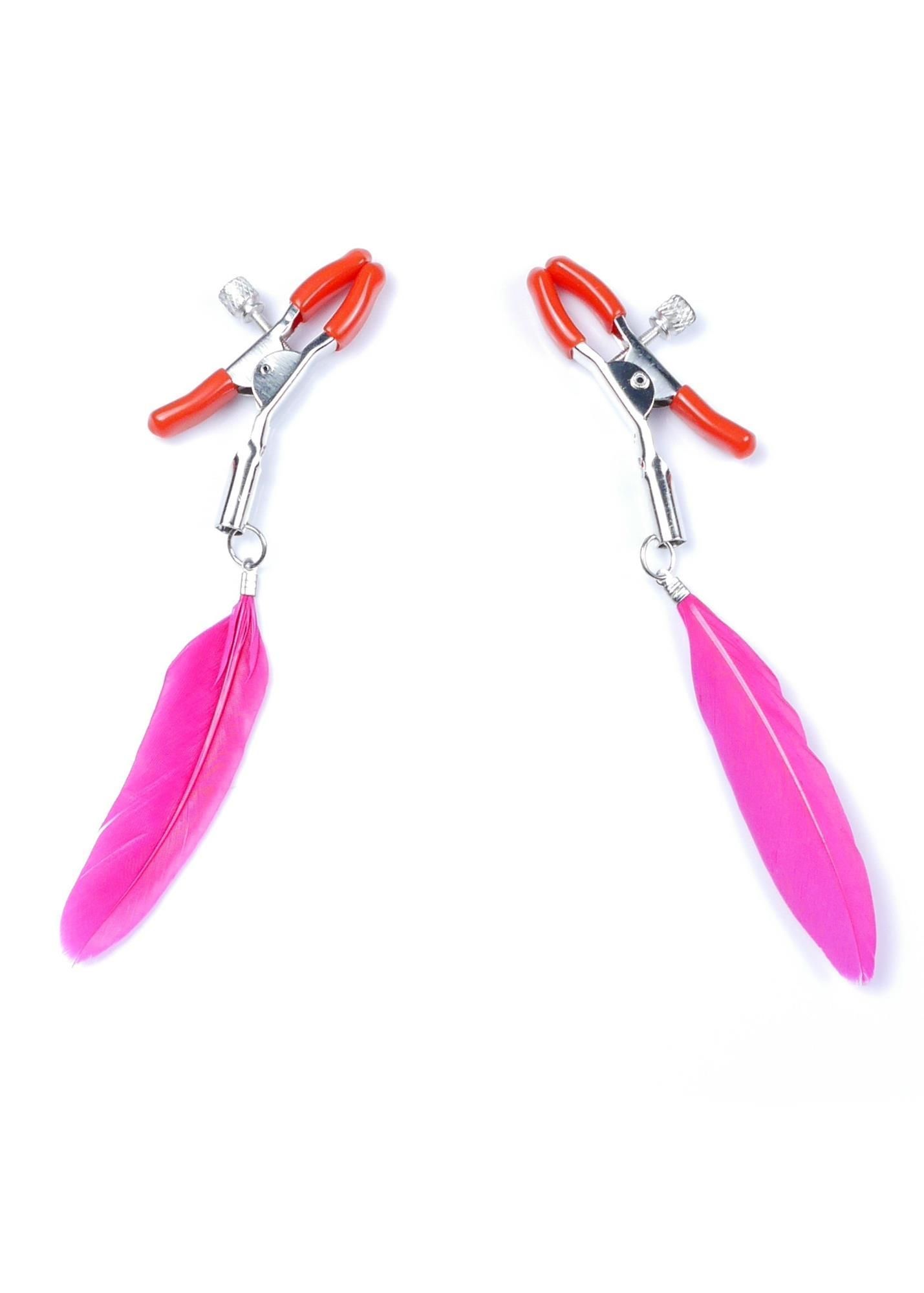 Зажимы для сосков Fetish Boss Series Exclusive No.13 (розовый)