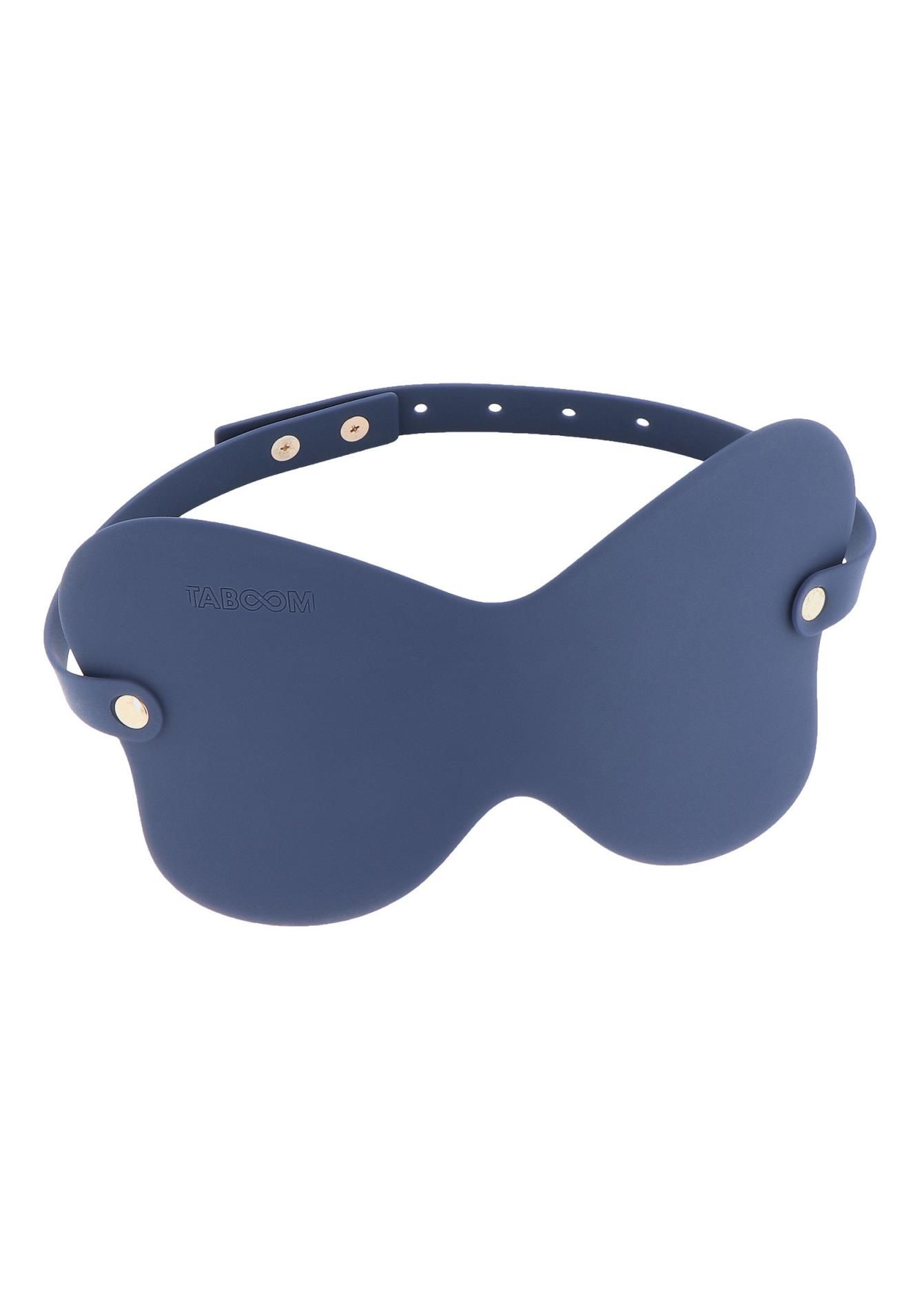 Маска на очі Taboom Silicone Supreme Blindfold (синій)