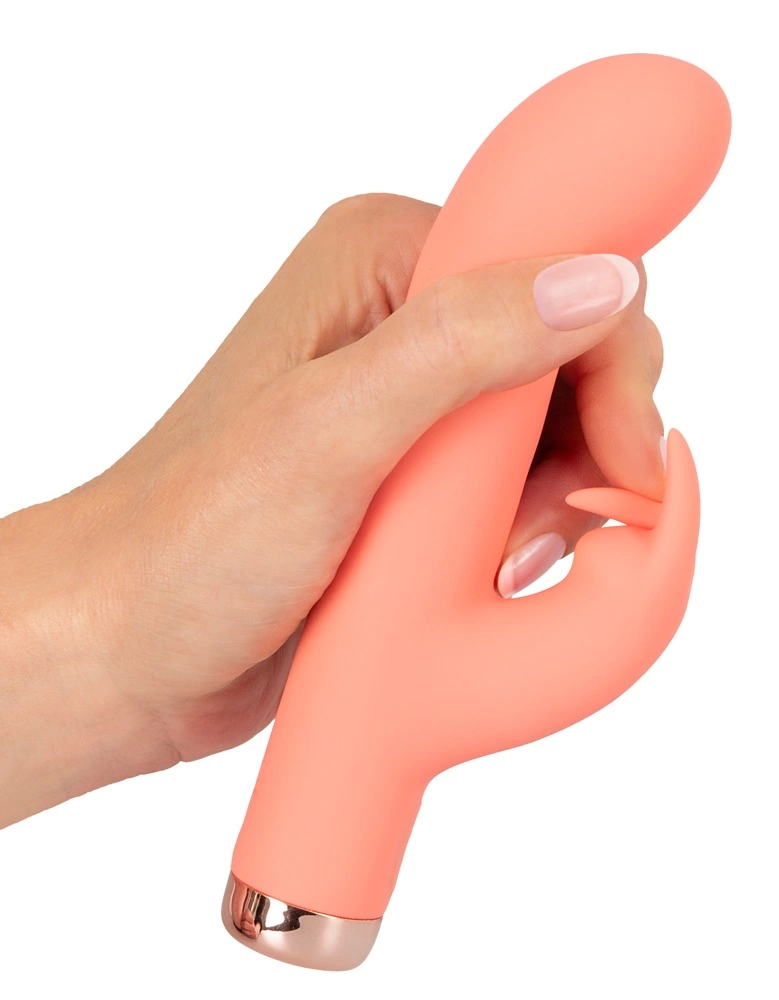 Вибратор-кролик You2Toys Peachy Mini Rabbit, 16.7 см (персиковый)