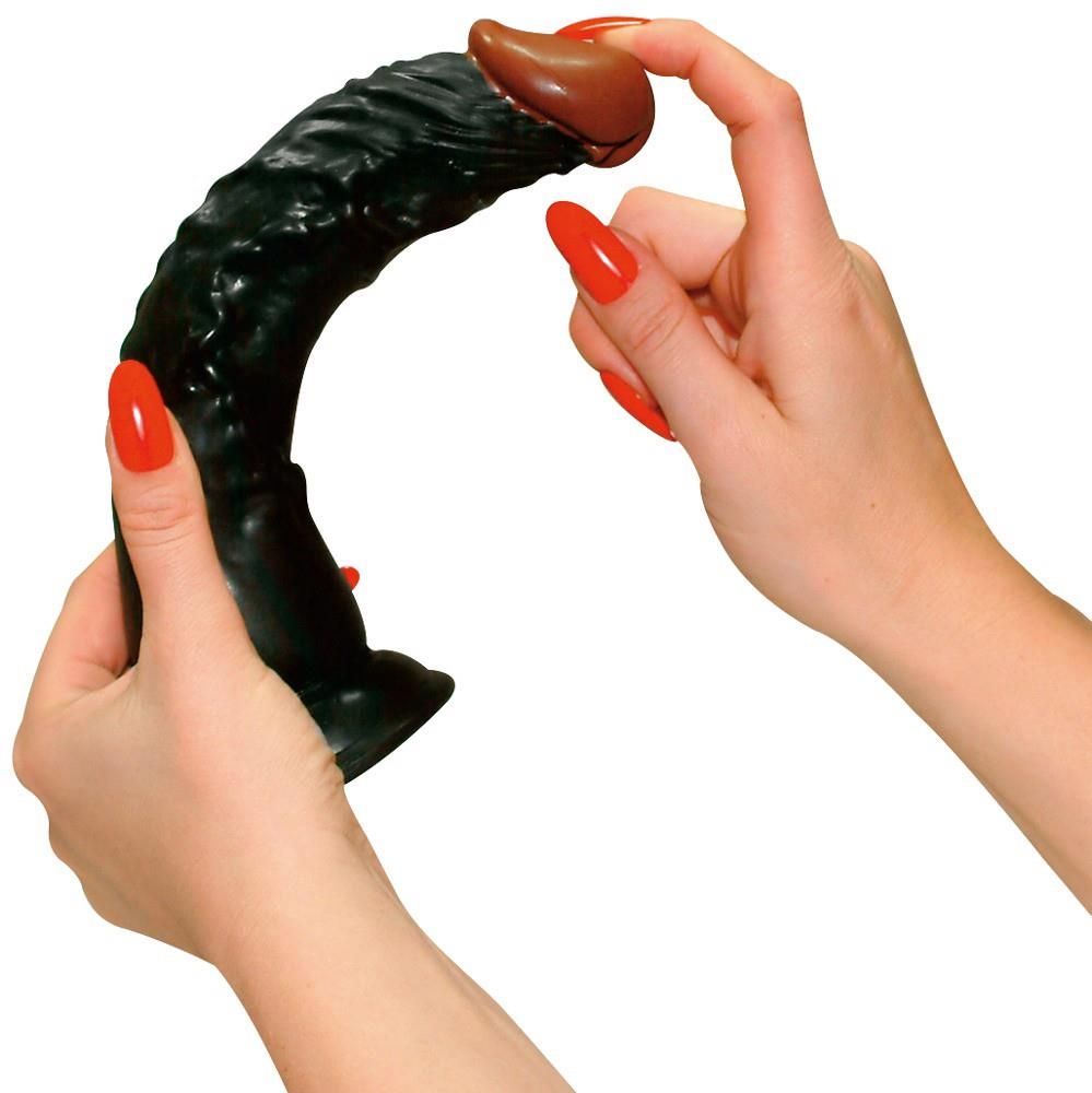 Реалистичный фаллоимитатор You2Toys African Lover, 23 см (черный)