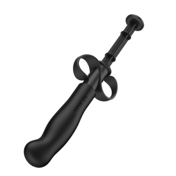 Шприц для лубриканта Nexus Infinity Lube Launcher Pro, 17 см (черный)