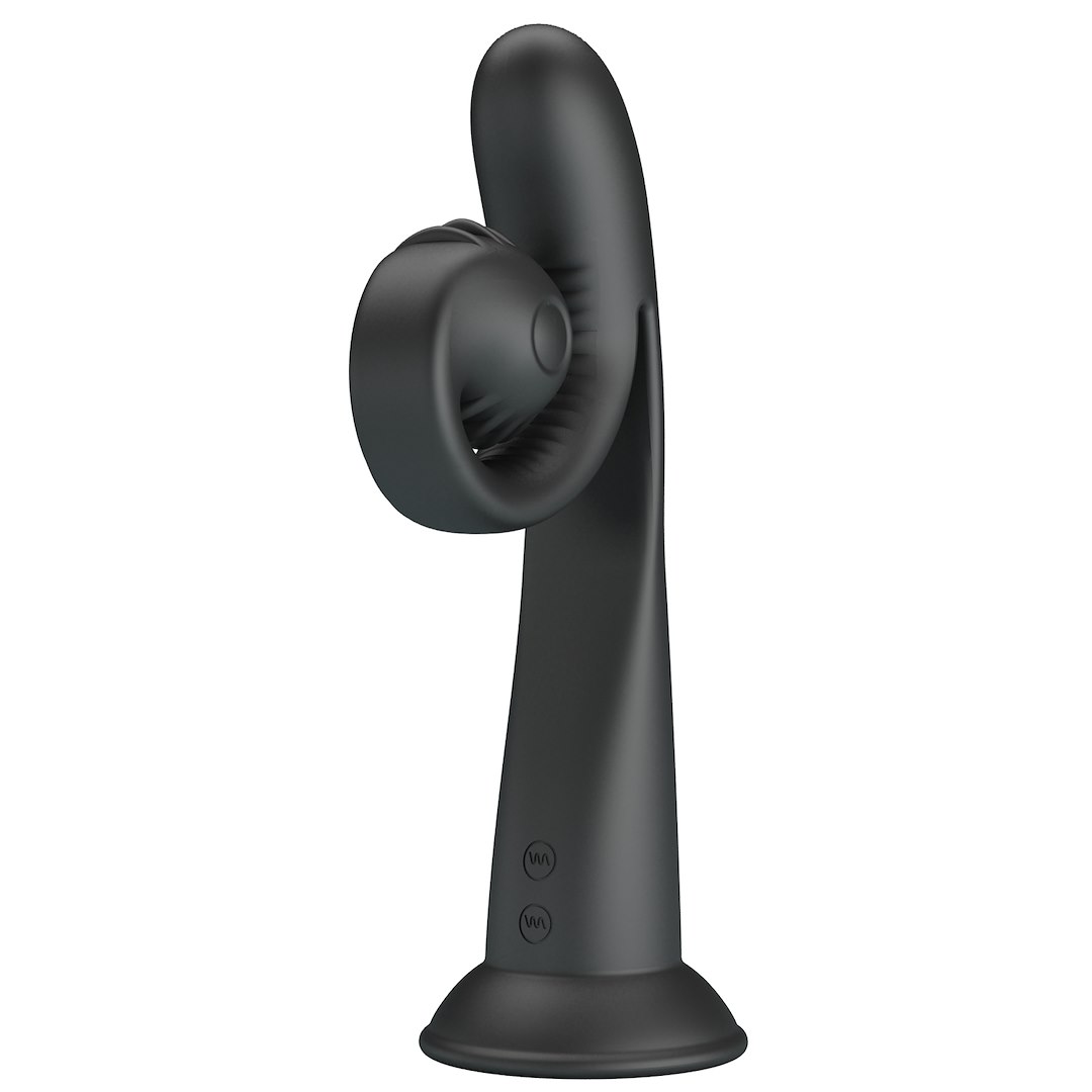 Vibrator Pretty Love Love Romance Selma Snail, 20 cm (czarny)