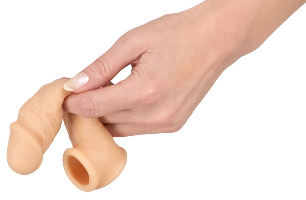 Насадка на пенис Realistixxx Extension, 19 см (телесный)