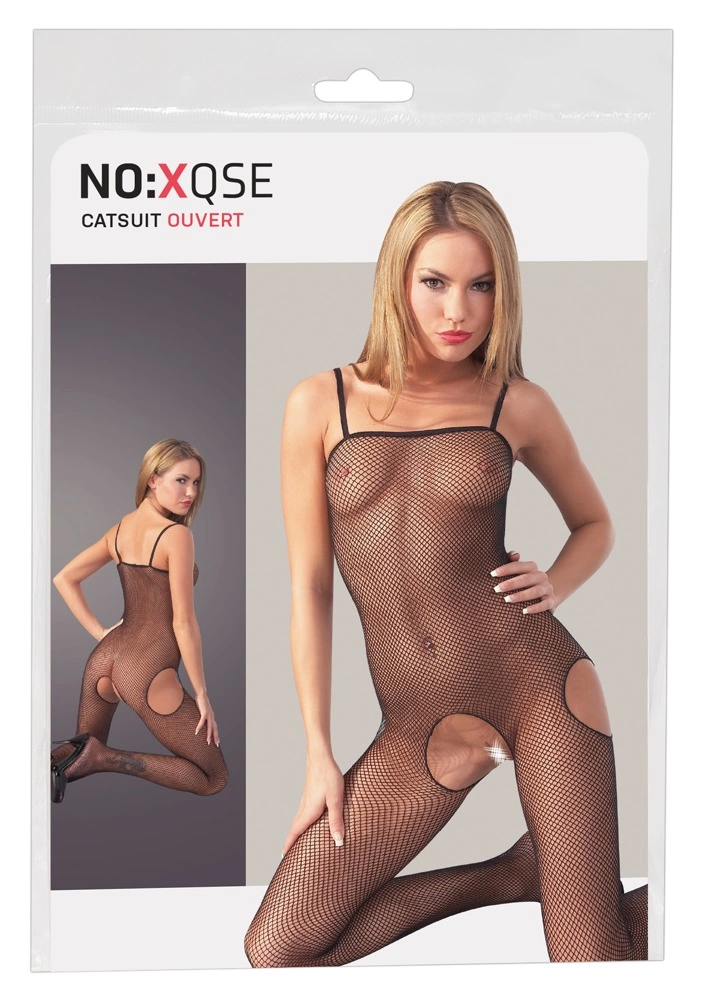 Бодистокинг Net Catsuit, L/XL (черный)